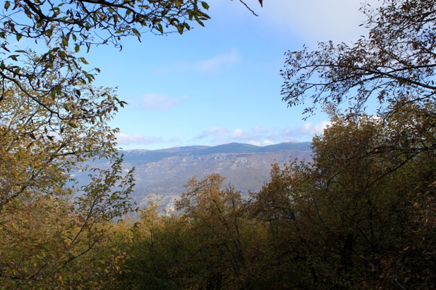 Monti Affilani  Sulla Cima di Monte della Croce (1158 m)